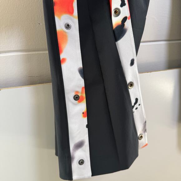 Under Armour Track Pants Recover Upstream Side Snap Womens XL Black Loose - Picture 8 of 8